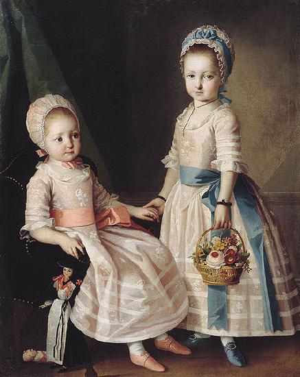 unknow artist Portrait of Two Sisters